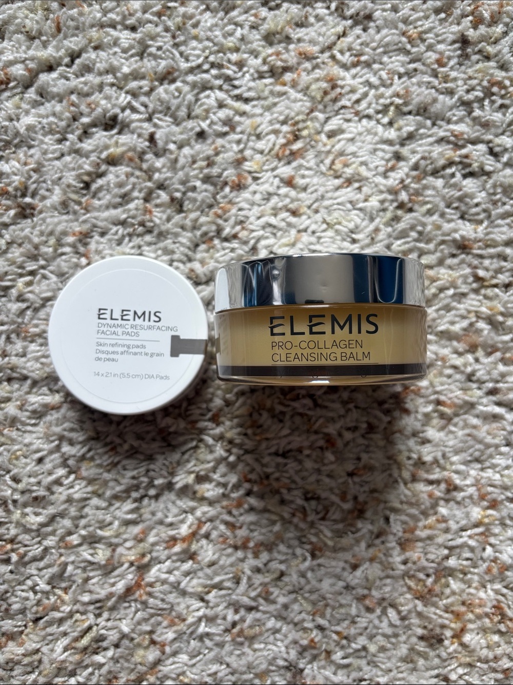 NWT Elemis Bundle-Pro-Collagen Cleansing Balm and Facial Pads